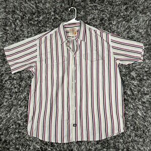 VINTAGE DRUNK MONKEY short sleeve Mens button up shirt 90's men's Size XXL